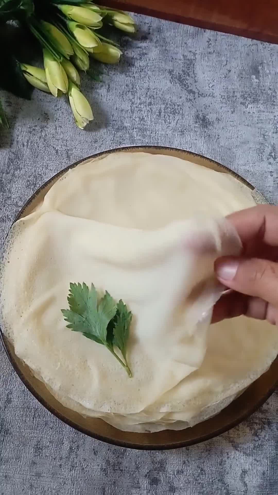Foto langkah ke 5 dari resep Kulit Risoles Lembut Elastis.