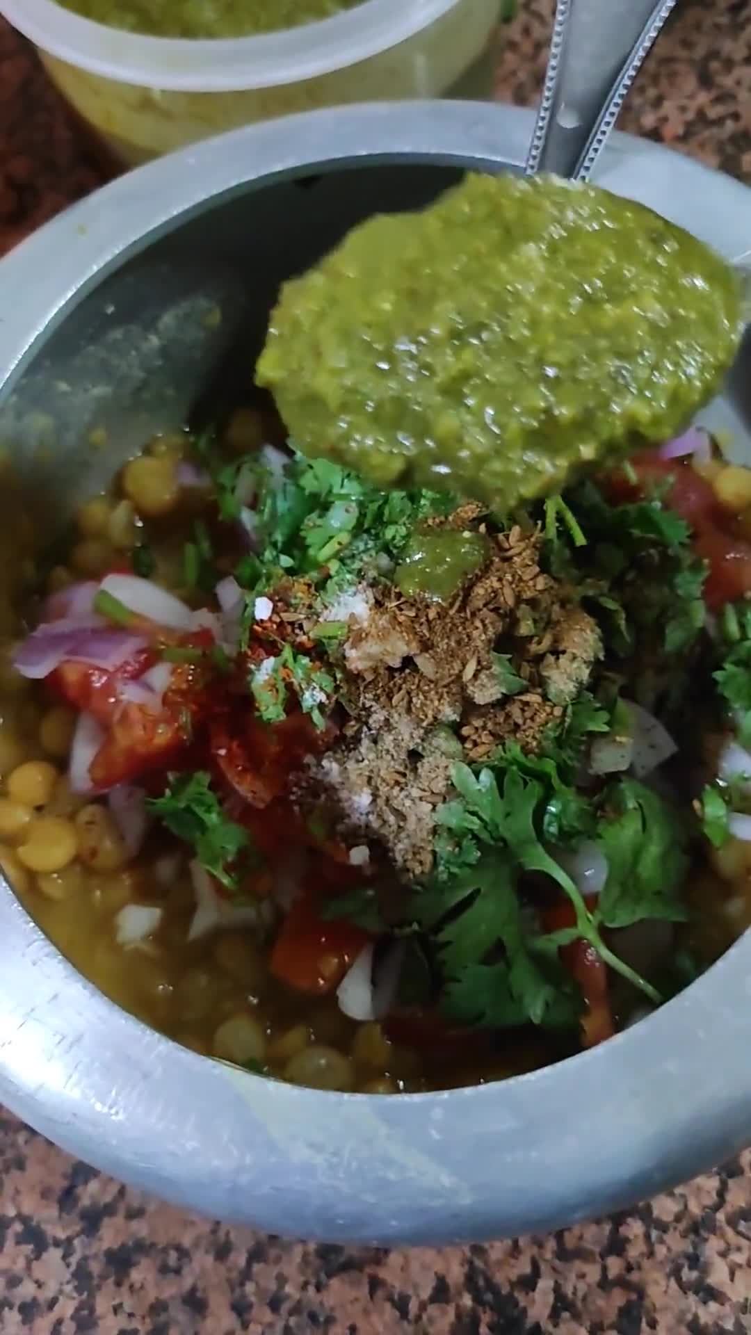 मटरा चटनी वाले (Chutney Wale Matra Recipe in Hindi) रेसिपी चरण 4 फोटो