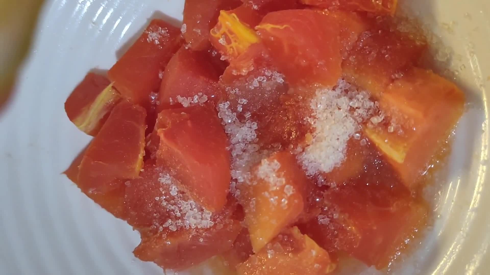 Foto langkah ke 2 dari resep Pepaya Lemon.