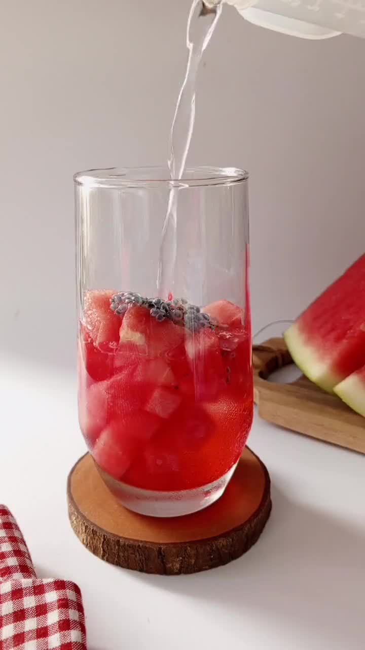 Foto langkah ke 4 dari resep Es Susu Semangka.
