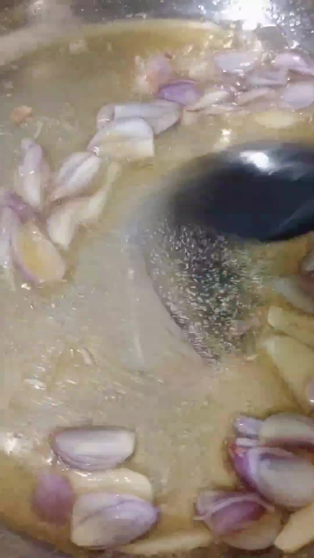 Foto langkah ke 2 dari resep Kotokan Iwak Pe Asap.