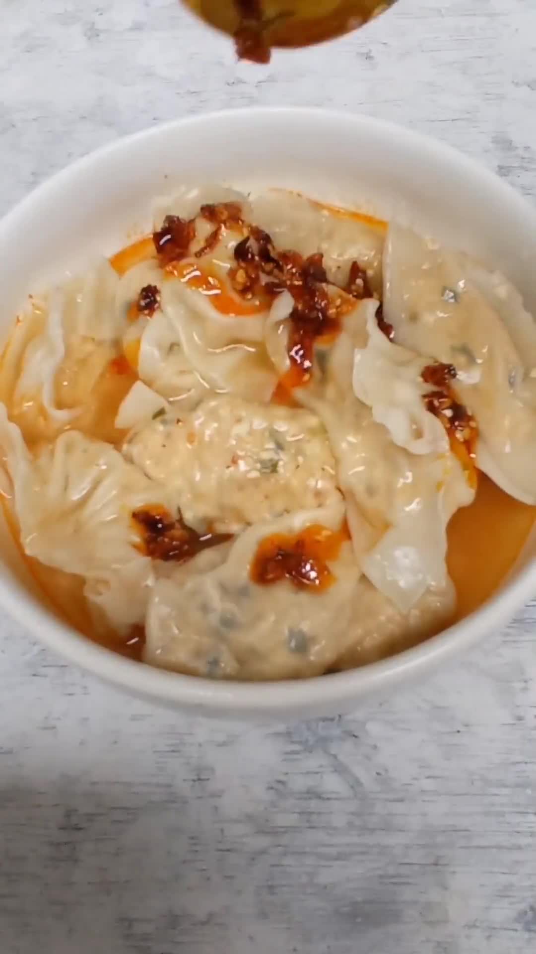 Foto langkah ke 7 dari resep Pangsit Tahu Putih.