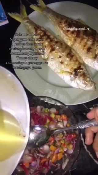 Foto langkah ke 4 dari resep 39. Ikan bakar sambal matah.