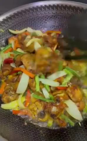 Gambar langkah 4 resipi Ayam Goreng Kunyit.