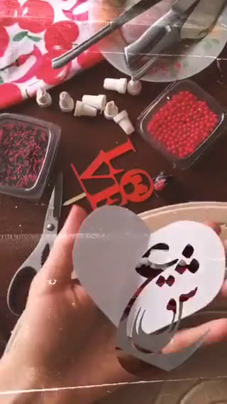 عکس مرحله 4 از دستور کیک شیفون برای ولنتاین ❤️