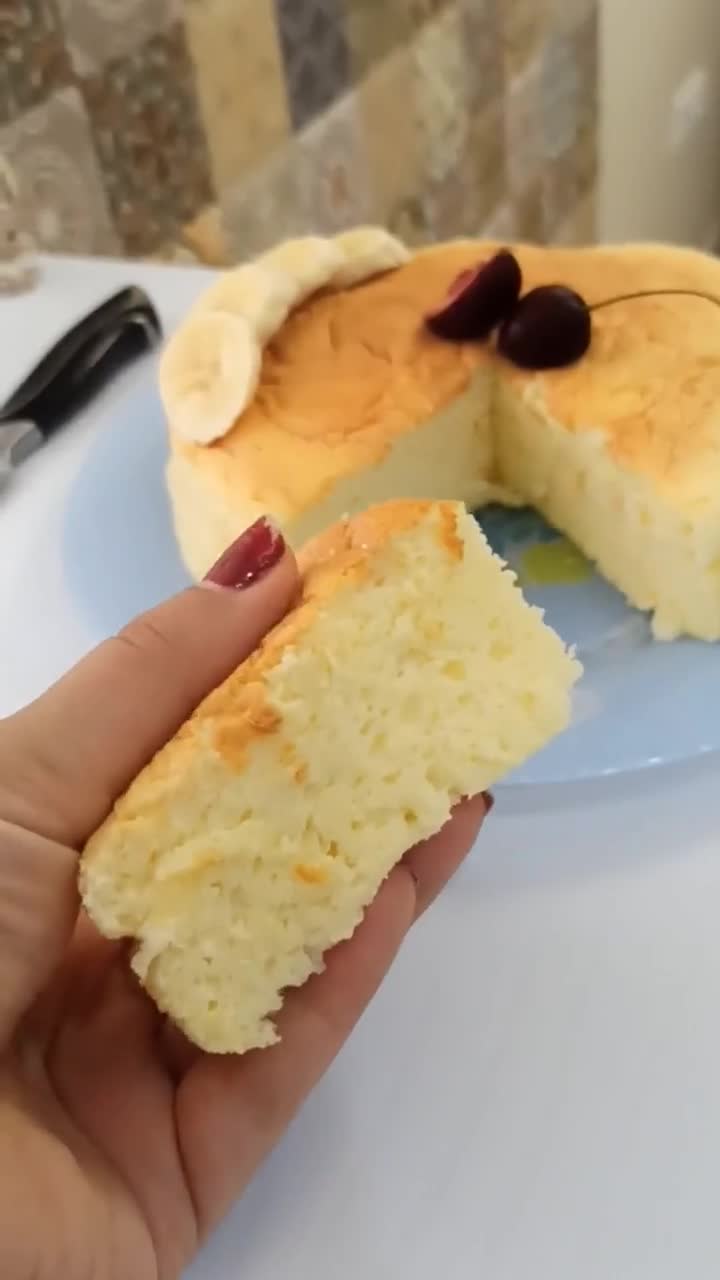 عکس مرحله 7 از دستور چیزکیک ژاپنی