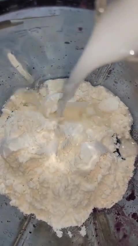 Foto langkah ke 3 dari resep Kue Lumpur Ubi Ungu.