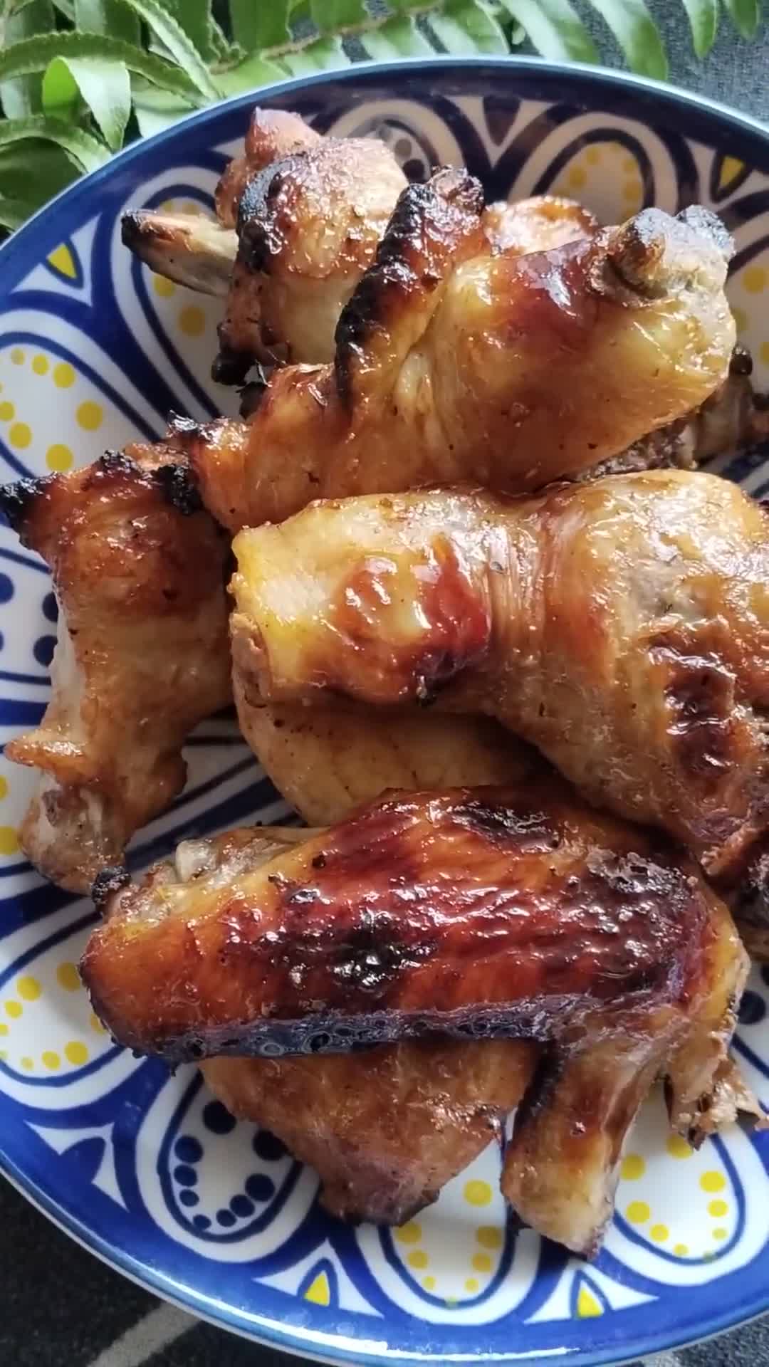 Gambar langkah 4 resipi Ayam panggang Borneo.