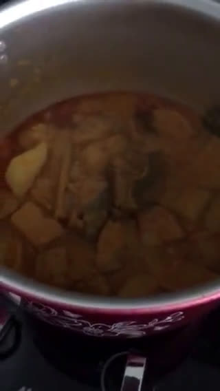 Foto langkah ke 4 dari resep Rendang daging kentang.
