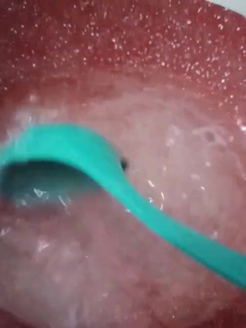 Gambar langkah 1 resipi Agar-agar Santan BerLumut.