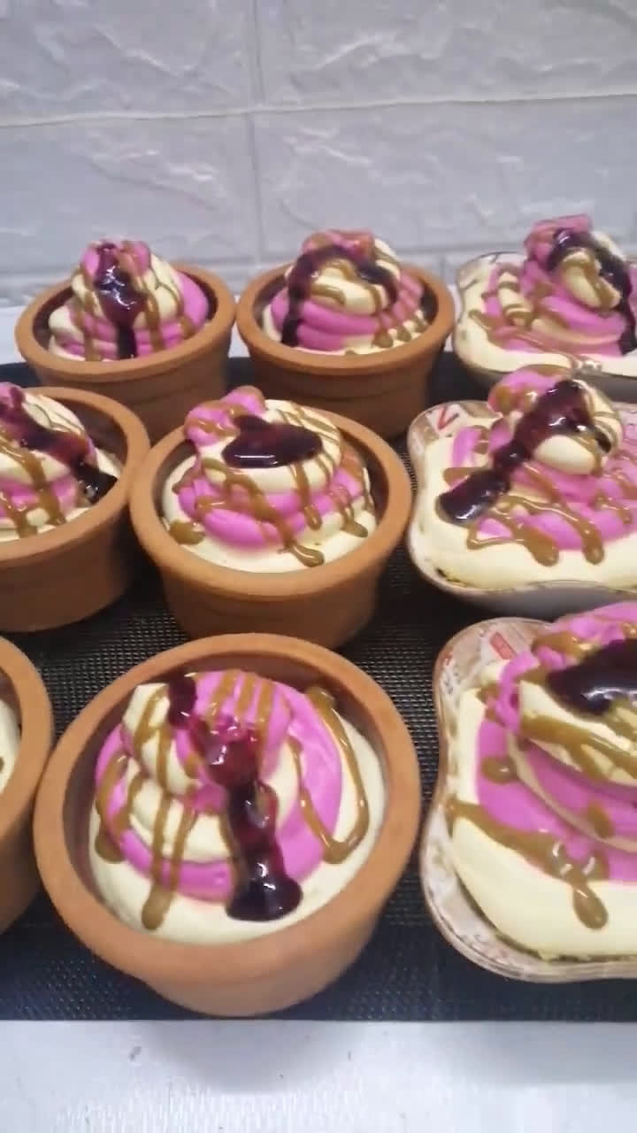 صورة لخطوة 4 من وصفة حلى بارد سهل وسريع 🍦