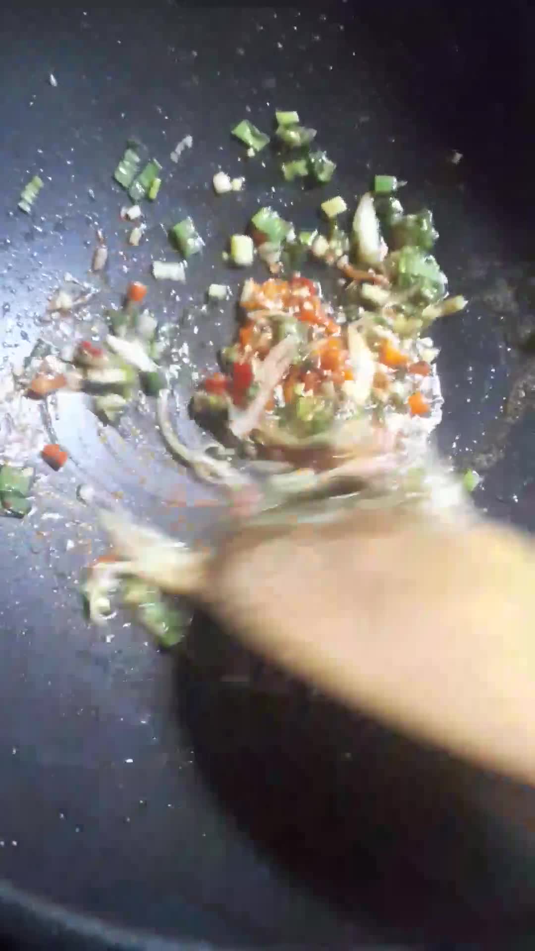 Foto langkah ke 7 dari resep Udang Cabe Garam.
