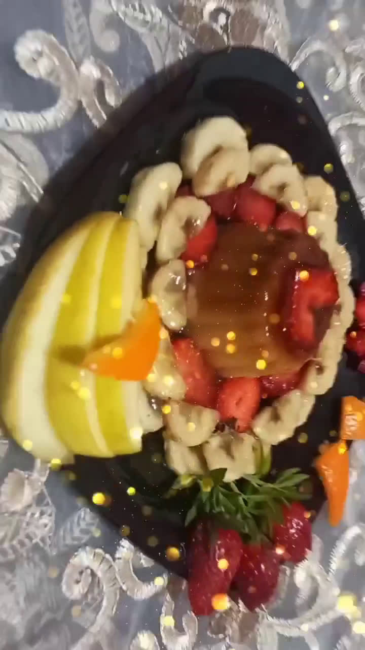 صورة لخطوة 5 من وصفة سلطة فواكه مع فلان كراميل 🍓🍌🍏🍊🍋🍮