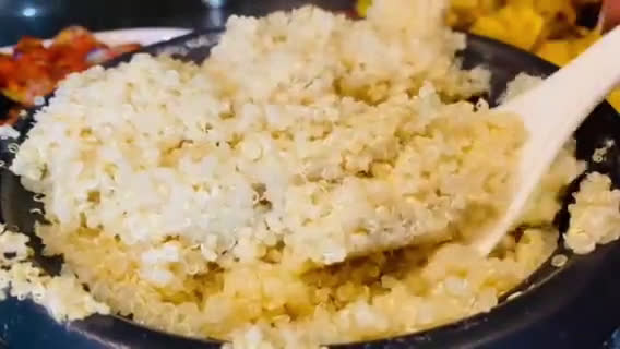 Foto langkah ke 2 dari resep Biji gandum pengganti nasi / Quinoa.