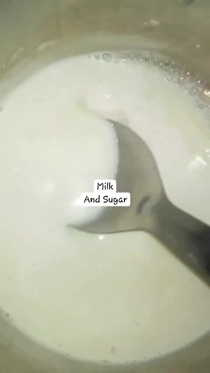 A picture of step 2 of Coconut Drink🤤.