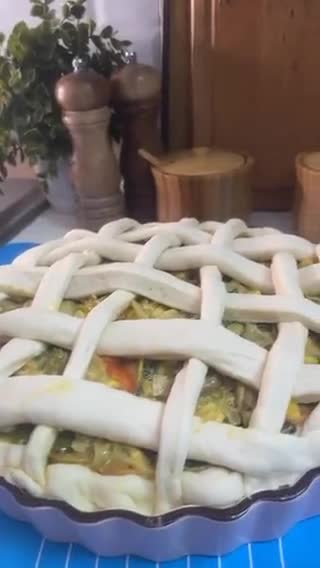 صورة لخطوة 15 من وصفة فطيرة السبانخ والمشروم