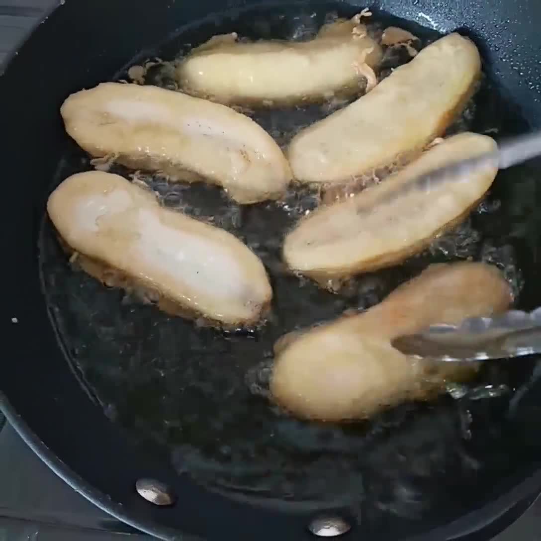 Foto langkah ke 3 dari resep Pisang Goreng Krispi Tepung Ketan.