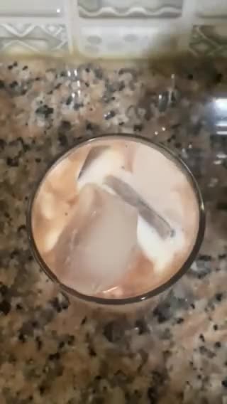 Foto langkah ke 3 dari resep Milo dinosaurus.