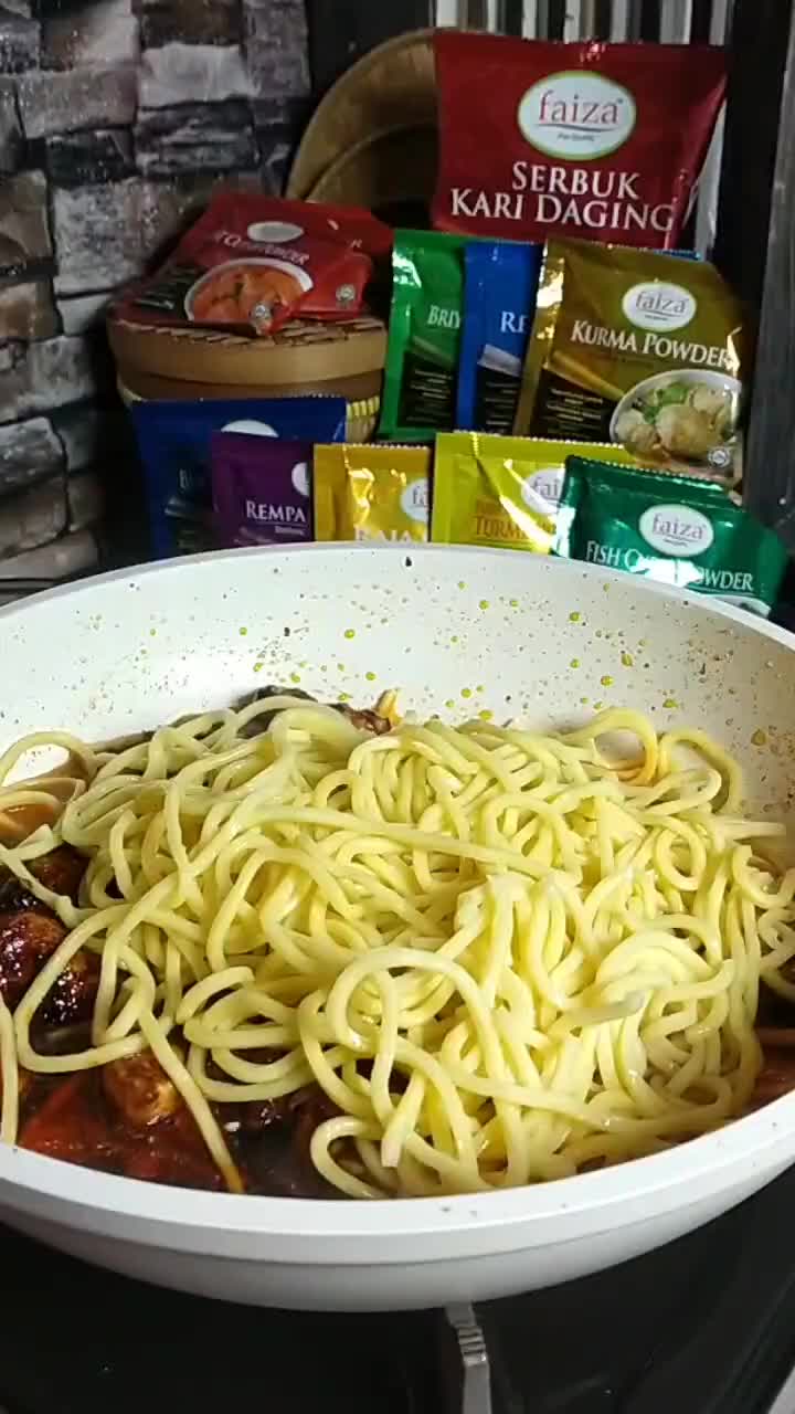 Gambar langkah 1 resipi Mee goreng faiza style.