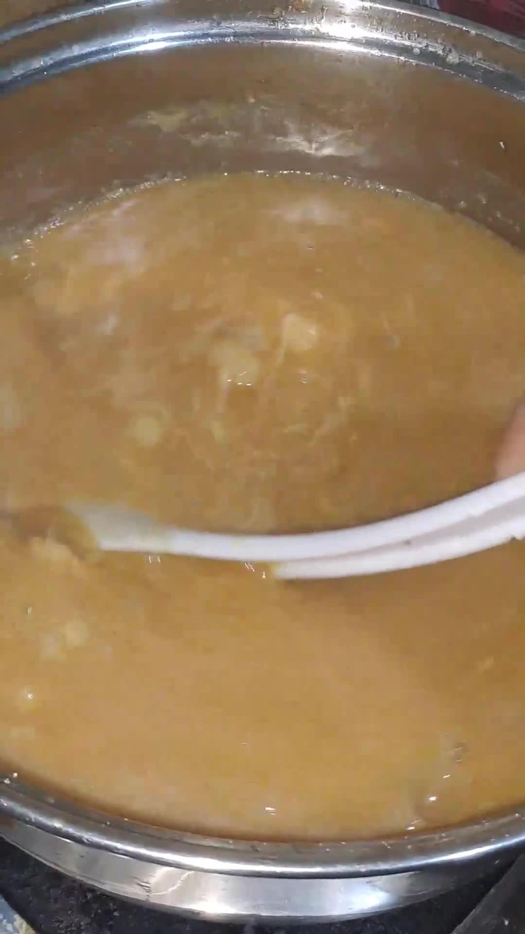 Foto langkah ke 4 dari resep Bubur hintalu karuang khas banjar.