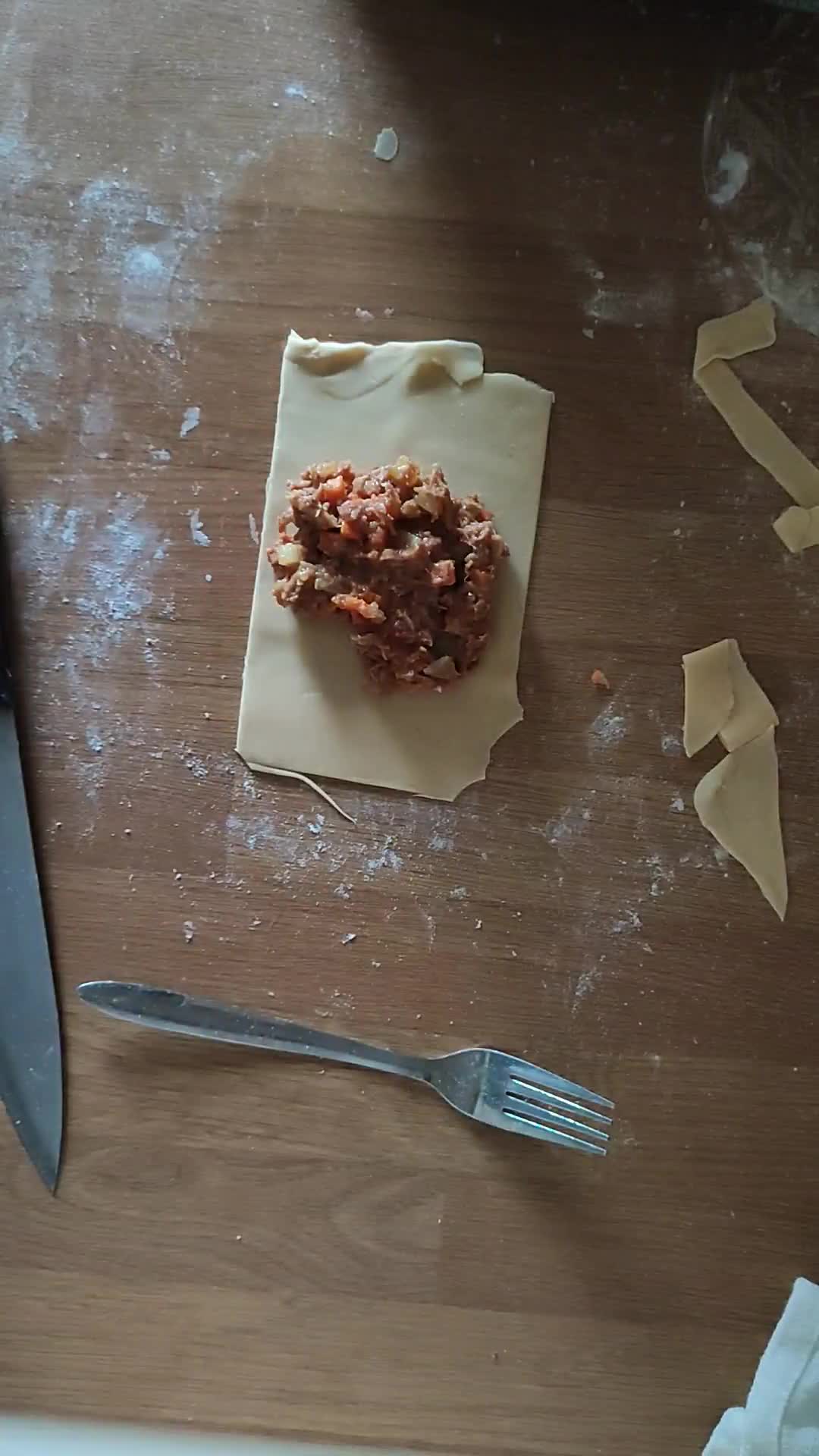A picture of step 7 of Nigerian pie.