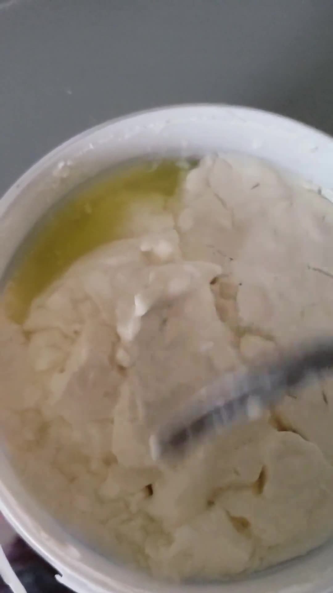 A picture of step 3 of Best yogurt ever.