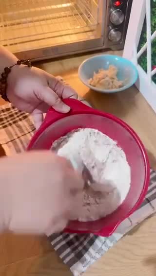 Foto langkah ke 3 dari resep Muffin Durian (Gluten Free).