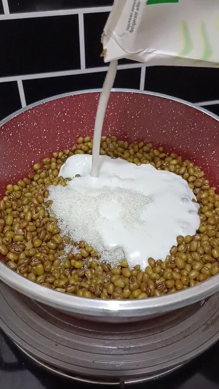 Gambar langkah 12 resipi Kuih Bom Bijan /Kuih Bom/Onde-Onde.