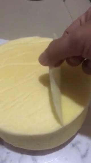 Foto langkah ke 6 dari resep Ogura cake (japanese cheese cake).