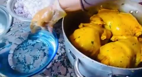 صورة لخطوة 5 من وصفة الدجاج محمر