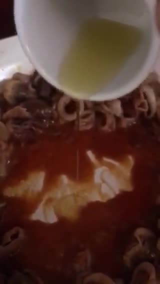 Foto del paso 17 de la receta: Paella de marisco en sartén, con caldo dashi, (Japón), paso a paso
