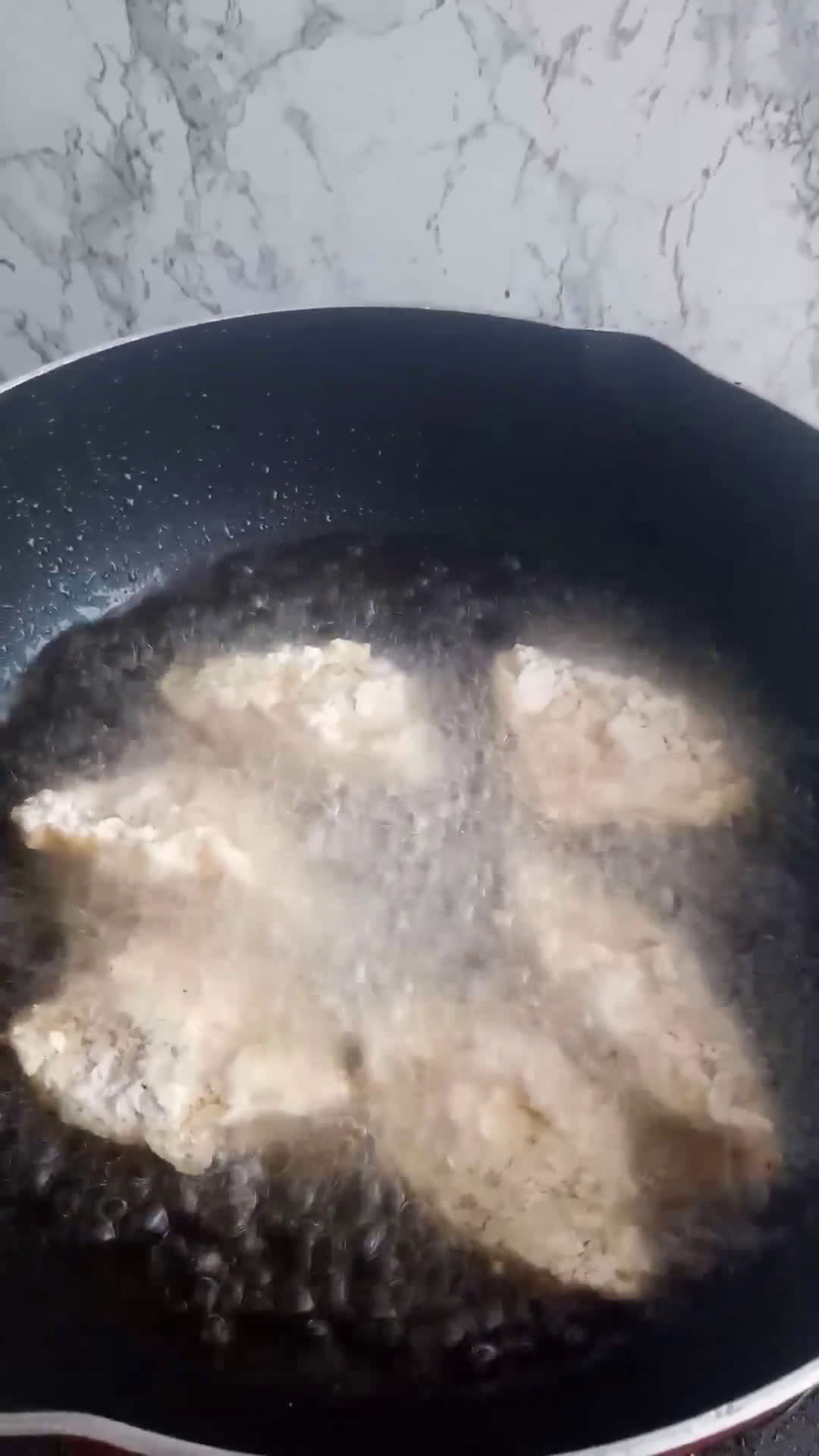 Foto langkah ke 4 dari resep Tahu Walik Isi Ayam.