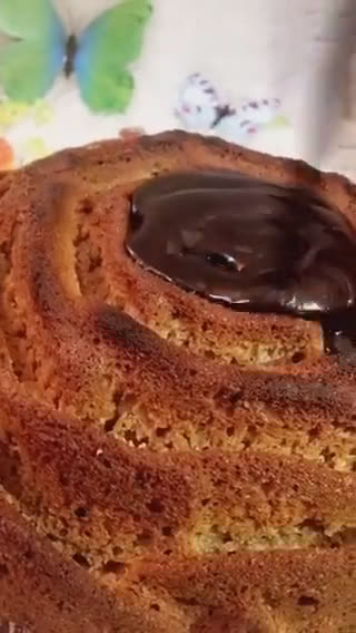 صورة لخطوة 1 من وصفة كيكة الكابتشينو الشتويه الرائعه
