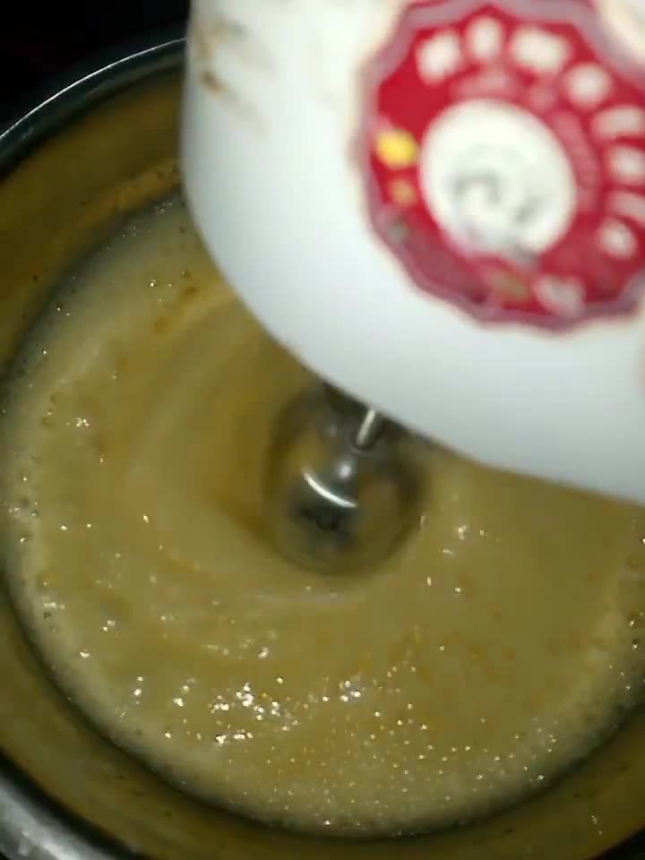 Foto langkah ke 2 dari resep Bolu ketan hitam kukus 6 telur.