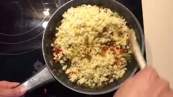 Foto del paso 2 de la receta: Mijo 🌽 con verduras 🌶🍄