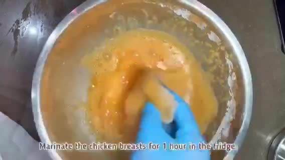 A picture of step 5 of Double lemon chicken with cheat’s preserved lemon.