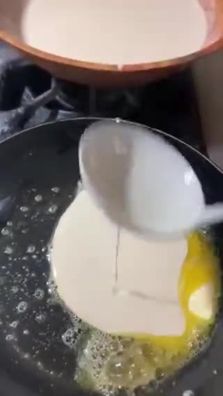 Foto del paso 5 de la receta: Hot cakes con vainilla hojuelas de almendra y Nutella