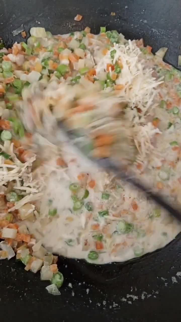 Foto langkah ke 6 dari resep Cheese Ragout (Isian Kroket, Risoles, Pastel).