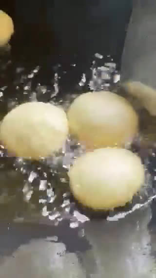 Gambar langkah 3 resipi Chocolate Pani Puri 🇮🇳.