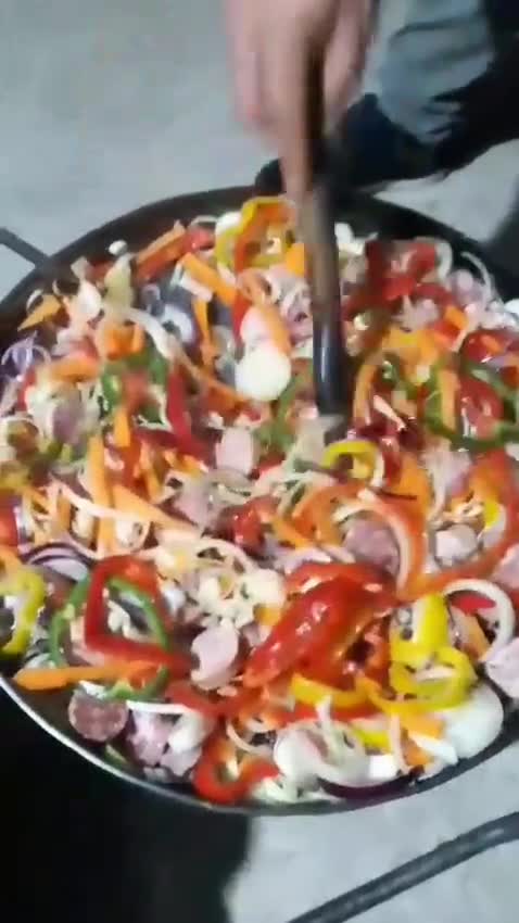 Foto del paso 4 de la receta: Bondiola al mix de morrones al disco