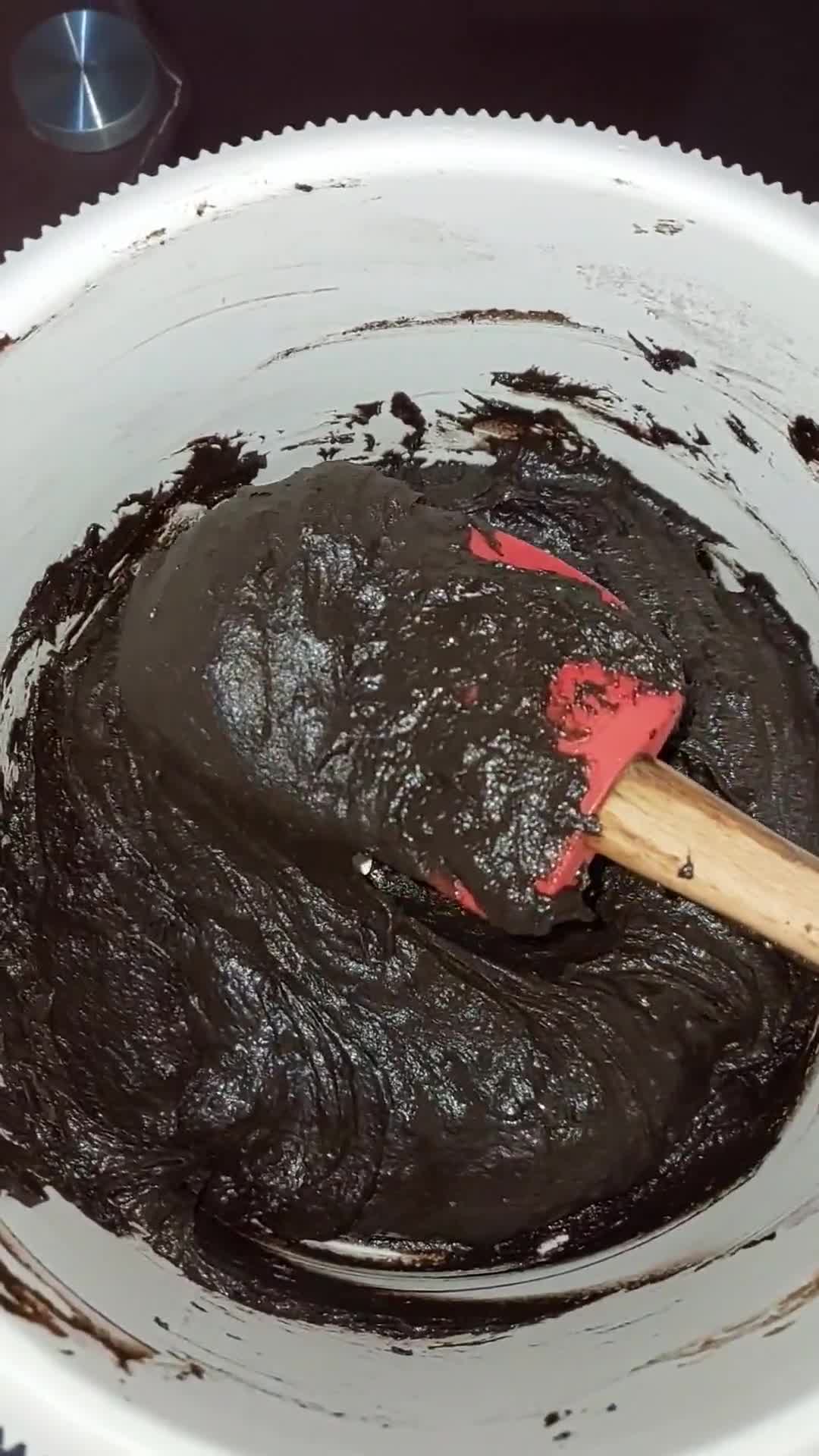 Foto langkah ke 6 dari resep Muffin Cokelat.