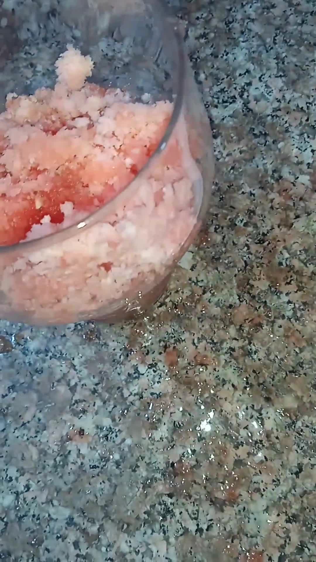 Une image de l'étape 3 de Granité de pastèque 🍉.