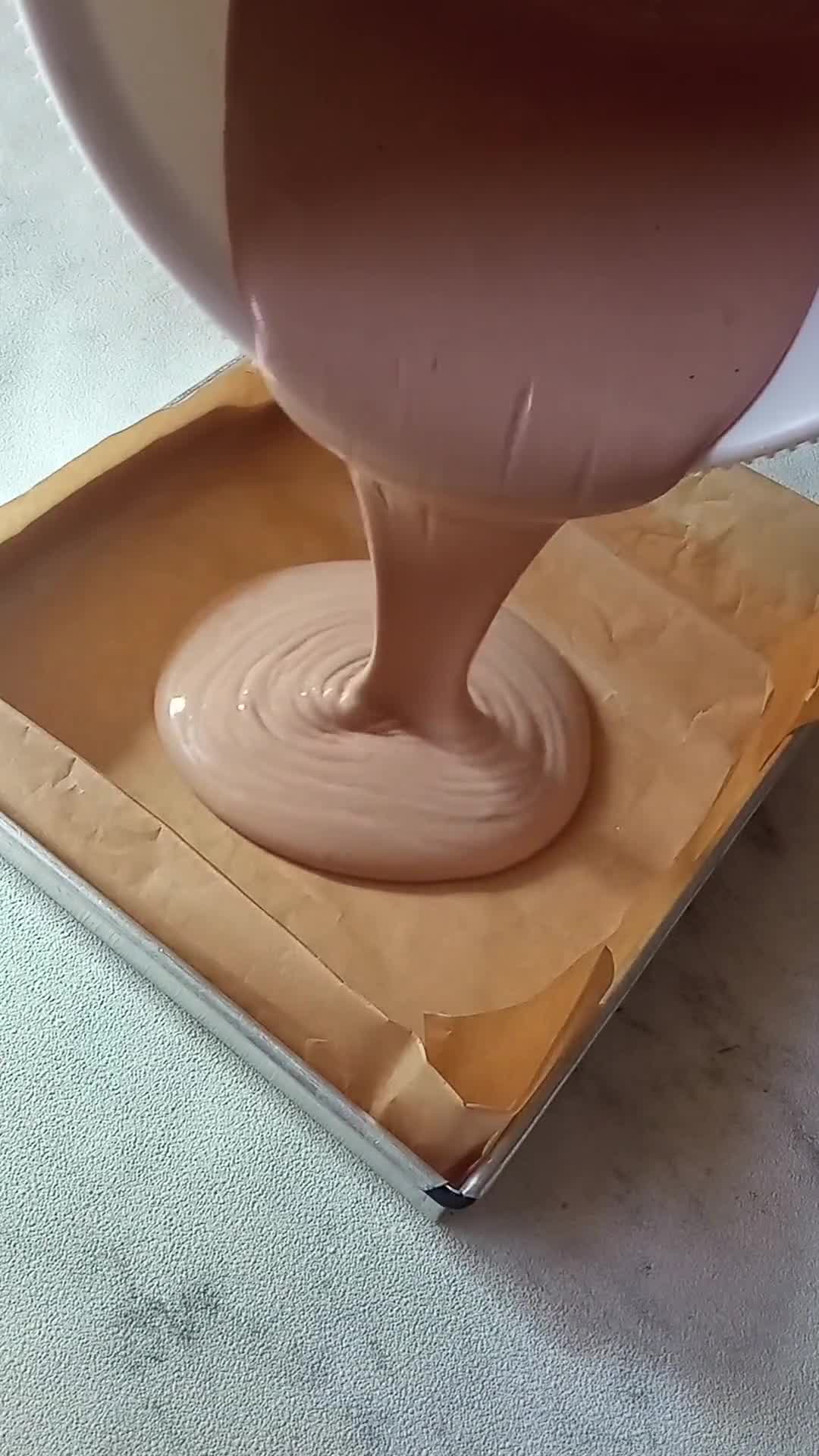 Foto langkah ke 3 dari resep Chocolate Milk Bath Cake (Dessert Box Tanpa Terigu).