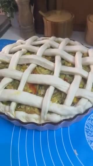 صورة لخطوة 14 من وصفة فطيرة السبانخ والمشروم