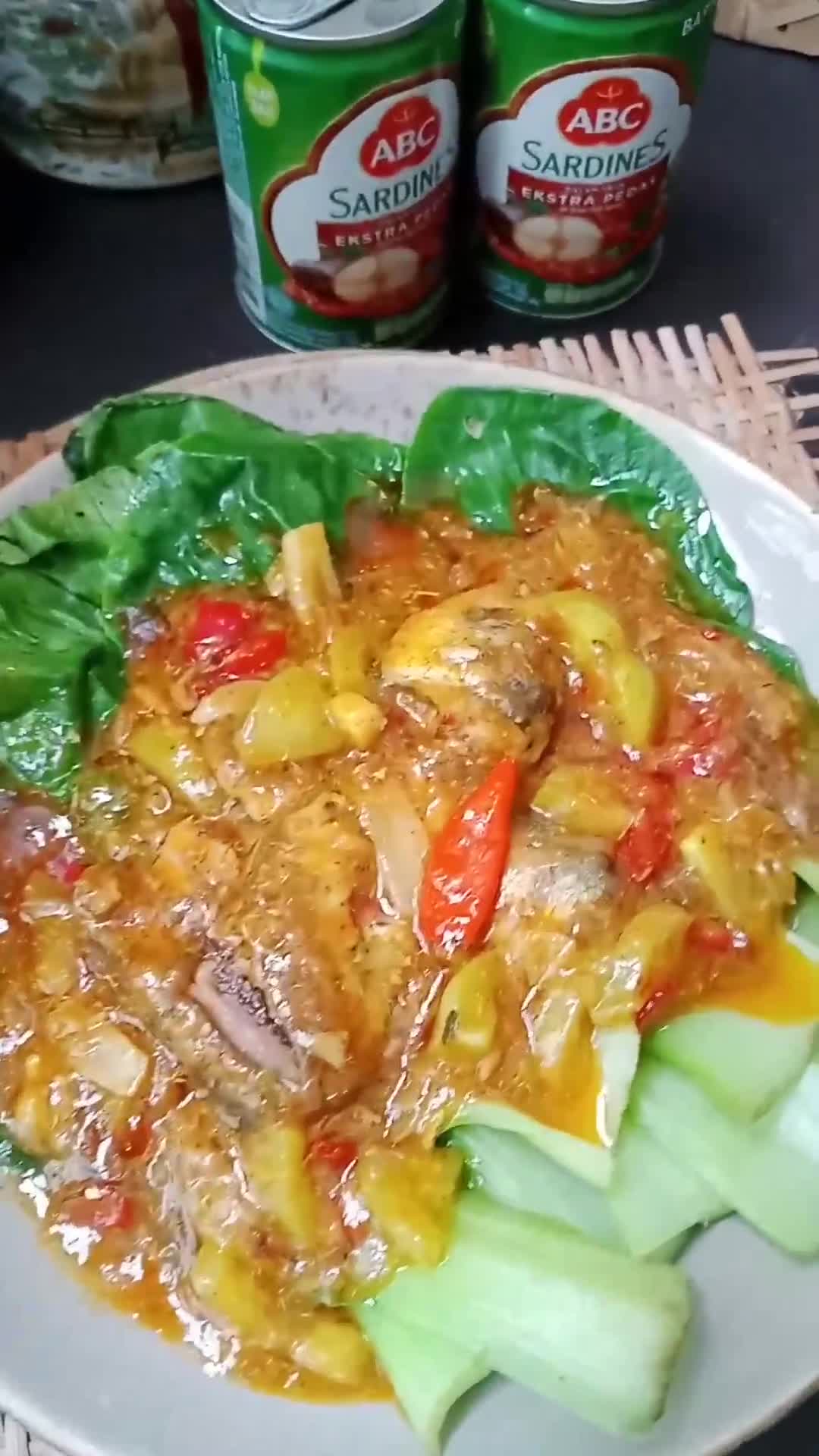 Foto langkah ke 4 dari resep PokCoy Sarden.
