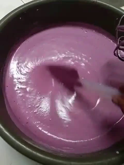 Foto langkah ke 3 dari resep Puding Busa Taro / Talas.