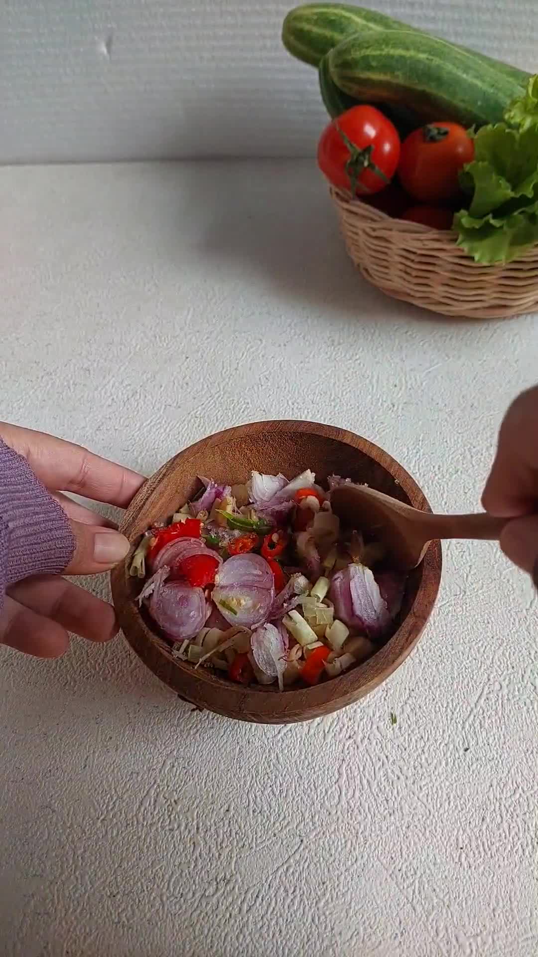 Foto langkah ke 3 dari resep Sambal Matah.
