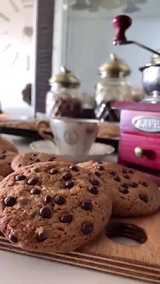 عکس مرحله 1 از دستور کوکی استارباکس قهوه و شکلات