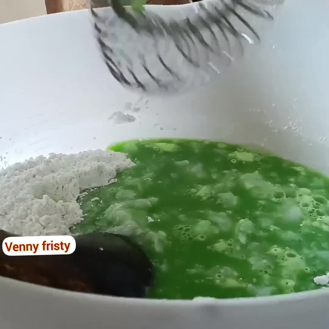 Foto langkah ke 4 dari resep Roti Pandan bebas Gluten.