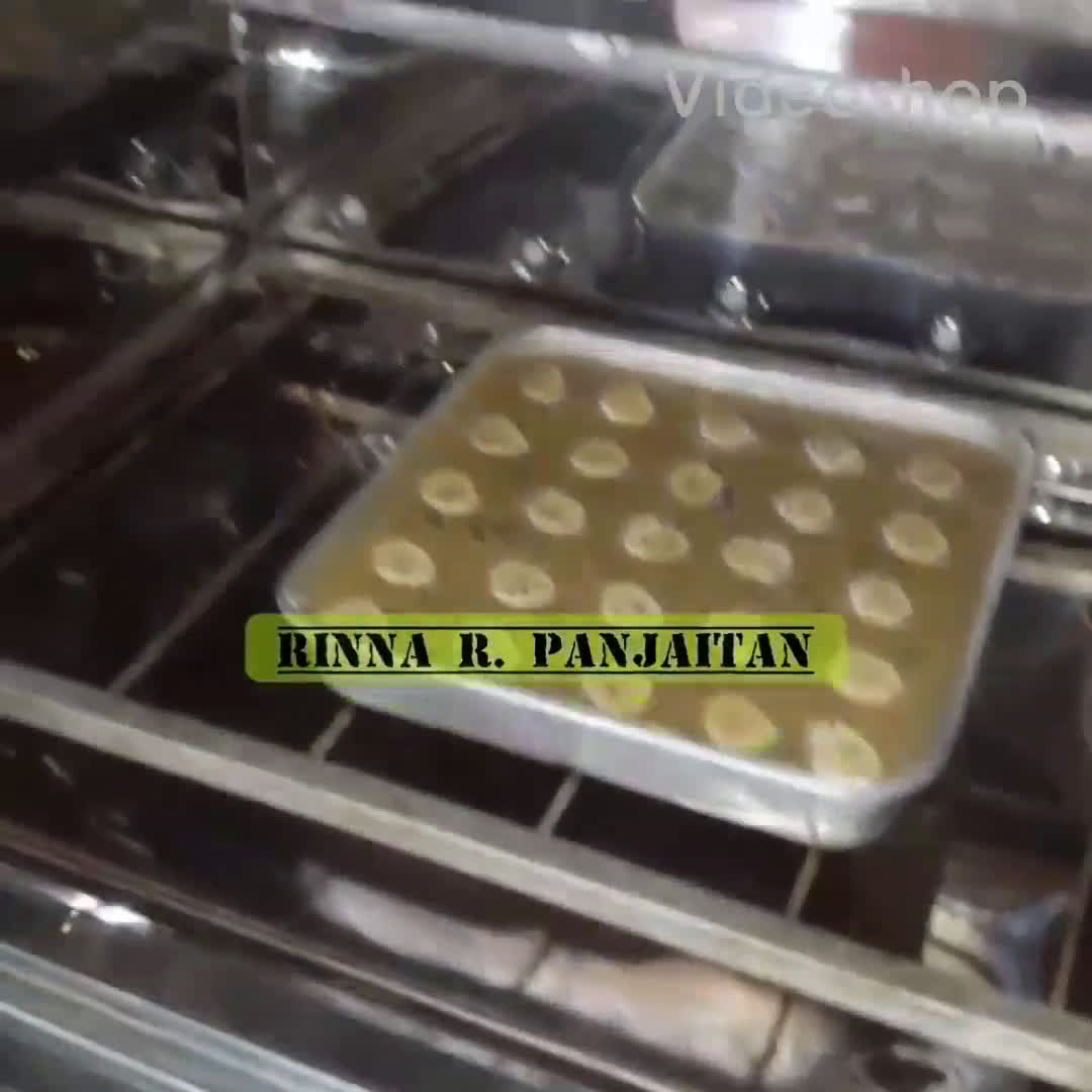 Foto langkah ke 14 dari resep BANANA SPONGE CAKE~ BOLU PISANG (Bikinnya pakai blender).